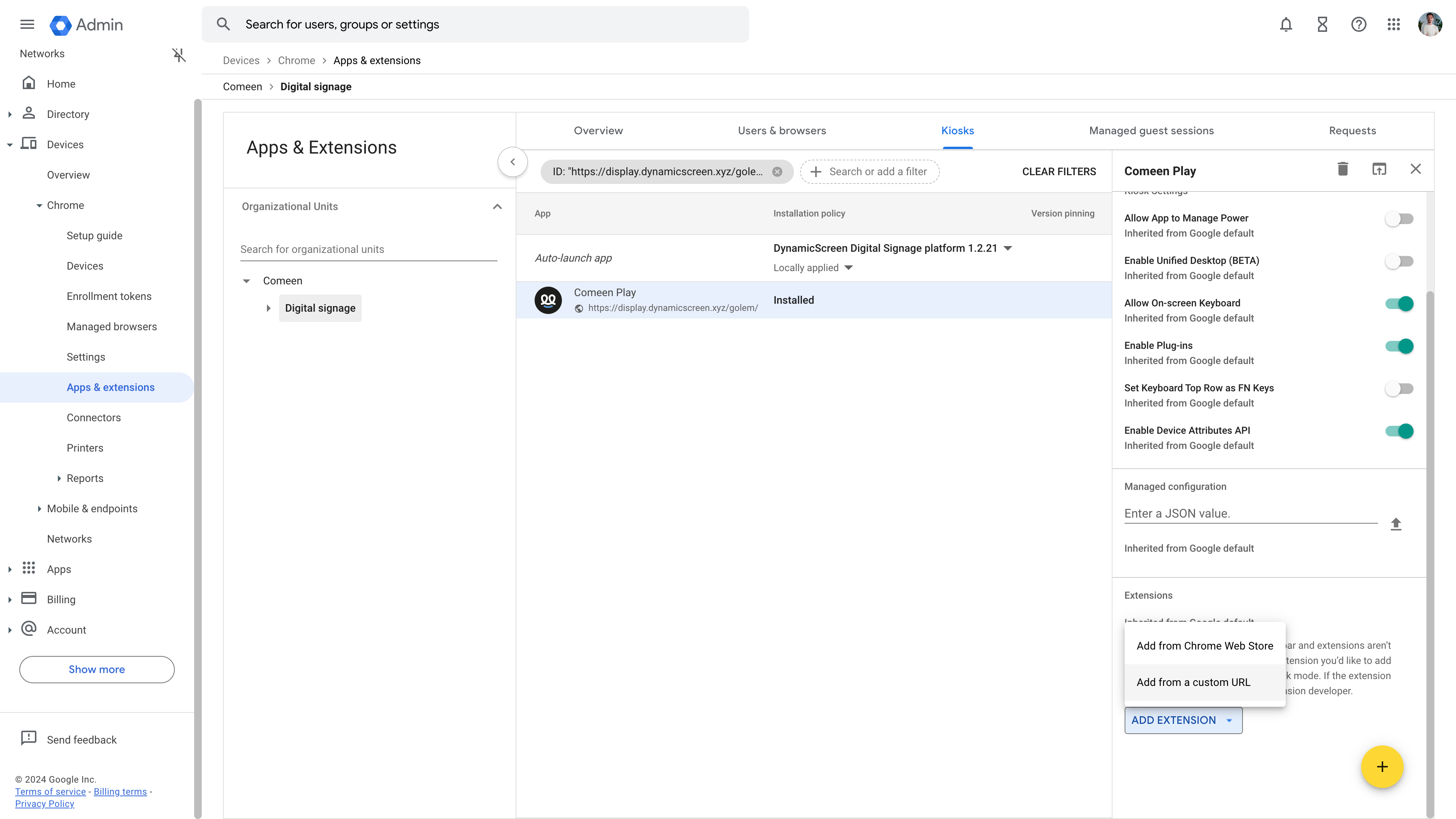Ajouter une extension