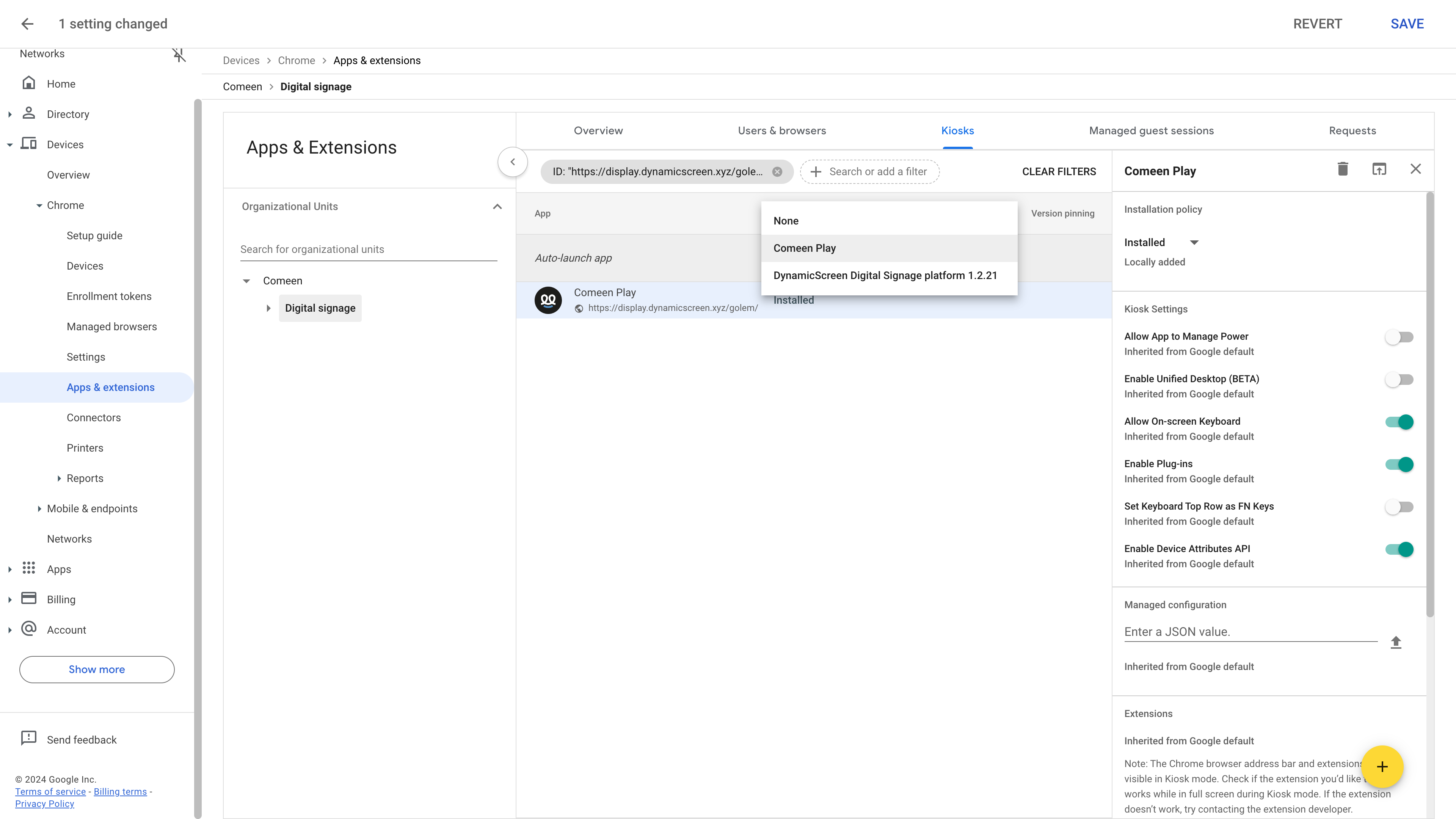 Mode de lancement automatique